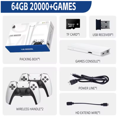 Rediscover Classic Gaming with the M15 Retro Game Console 64 GB